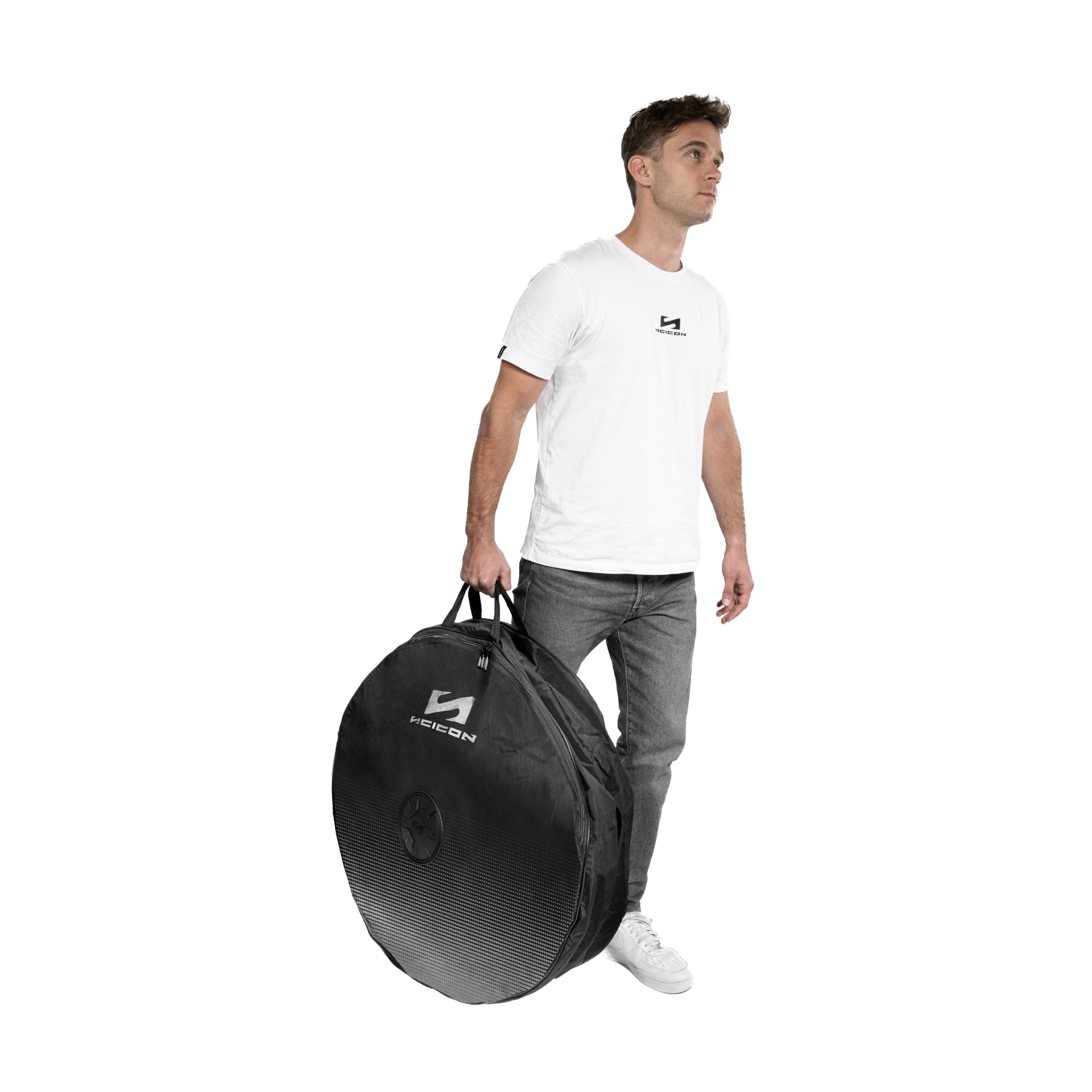 Doppelte Fahrradradtasche, für 2 Laufräder 26”, 650b, 650c, 700c, reißfestes Gewebe, 0.9 kg