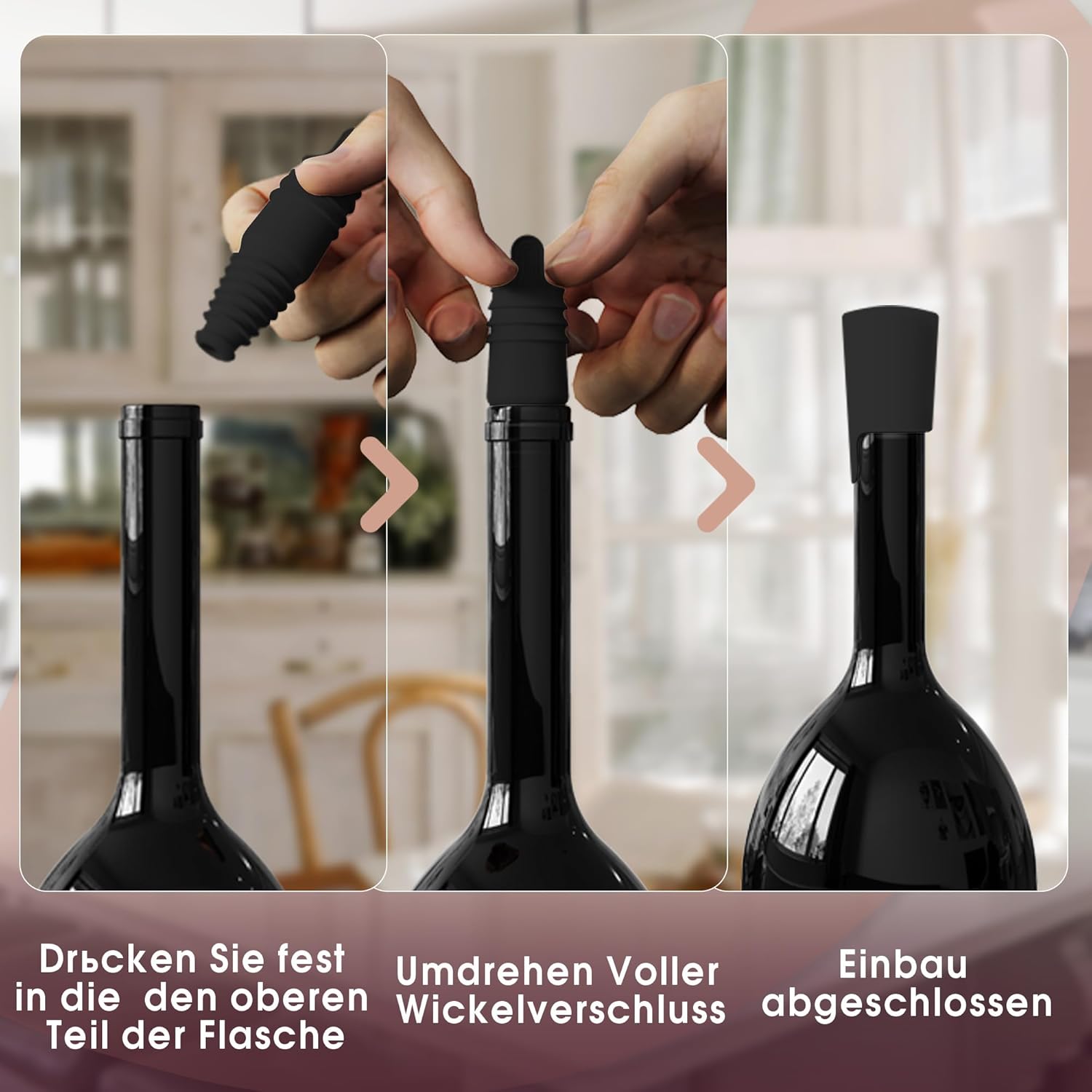 Nearockle Borosüveg Dugó Csomag