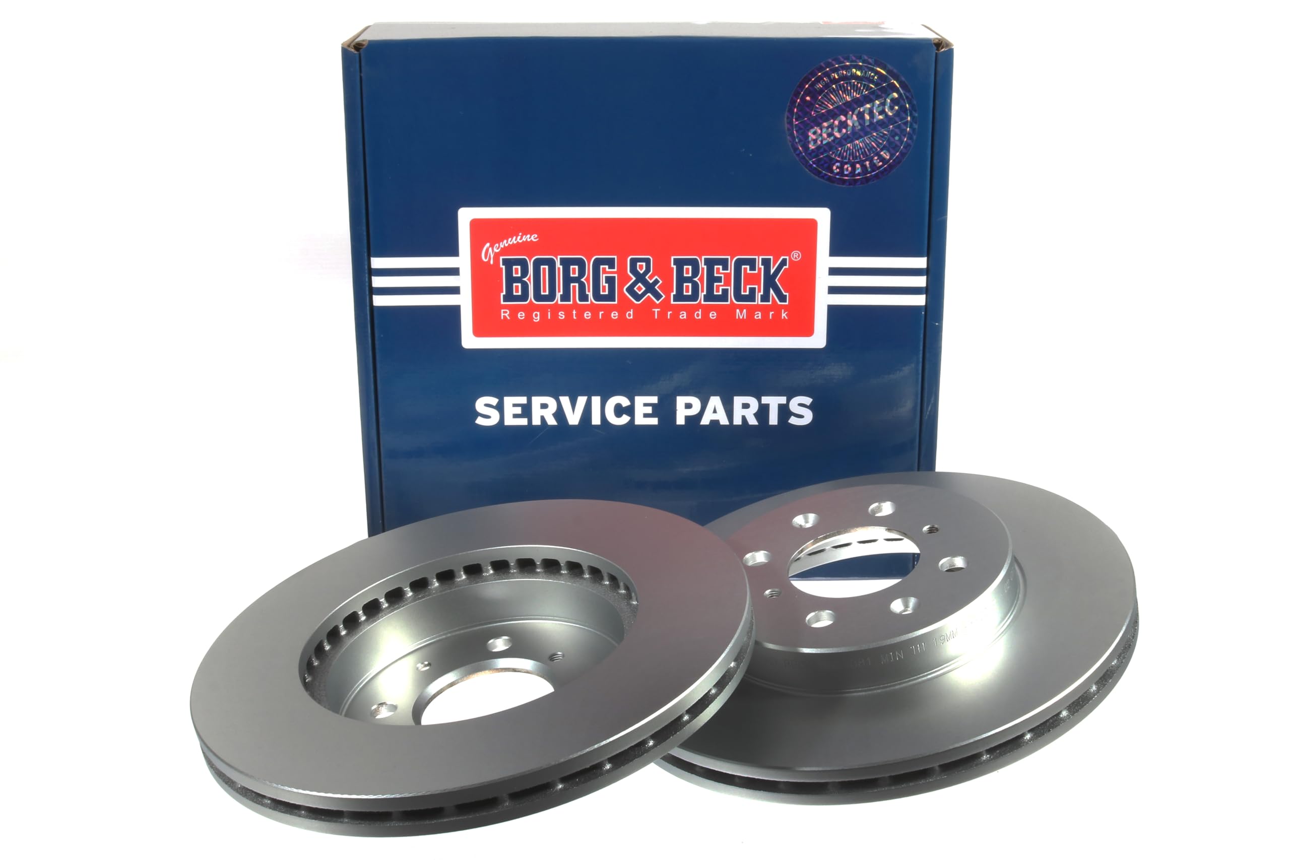 2x Brake Discs Pair Vented Front 262mm BBD4081 Borg & Beck Set 45251S5DA10 New