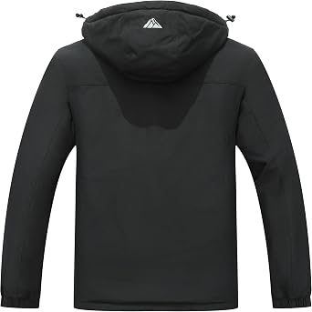 Men's Mountain Ski Jacket Warm Winter Snow Coat Waterproof Snowboarding Jacket Outdoor Windbreaker Hooded for Hiking