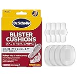 Dr. Scholls Blister Cushions Seal & Heal Bandage for Feet, Toes, Heels & Hands, 8 ct - Blister Prevention Pads, Hydrogel Technology Protects from Painful Shoe Pressure & Rubbing, Water-Resistant
