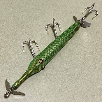 Amazon.co.jp: オールドルアー 1930年代 Creek Chub 超 ガーミノー