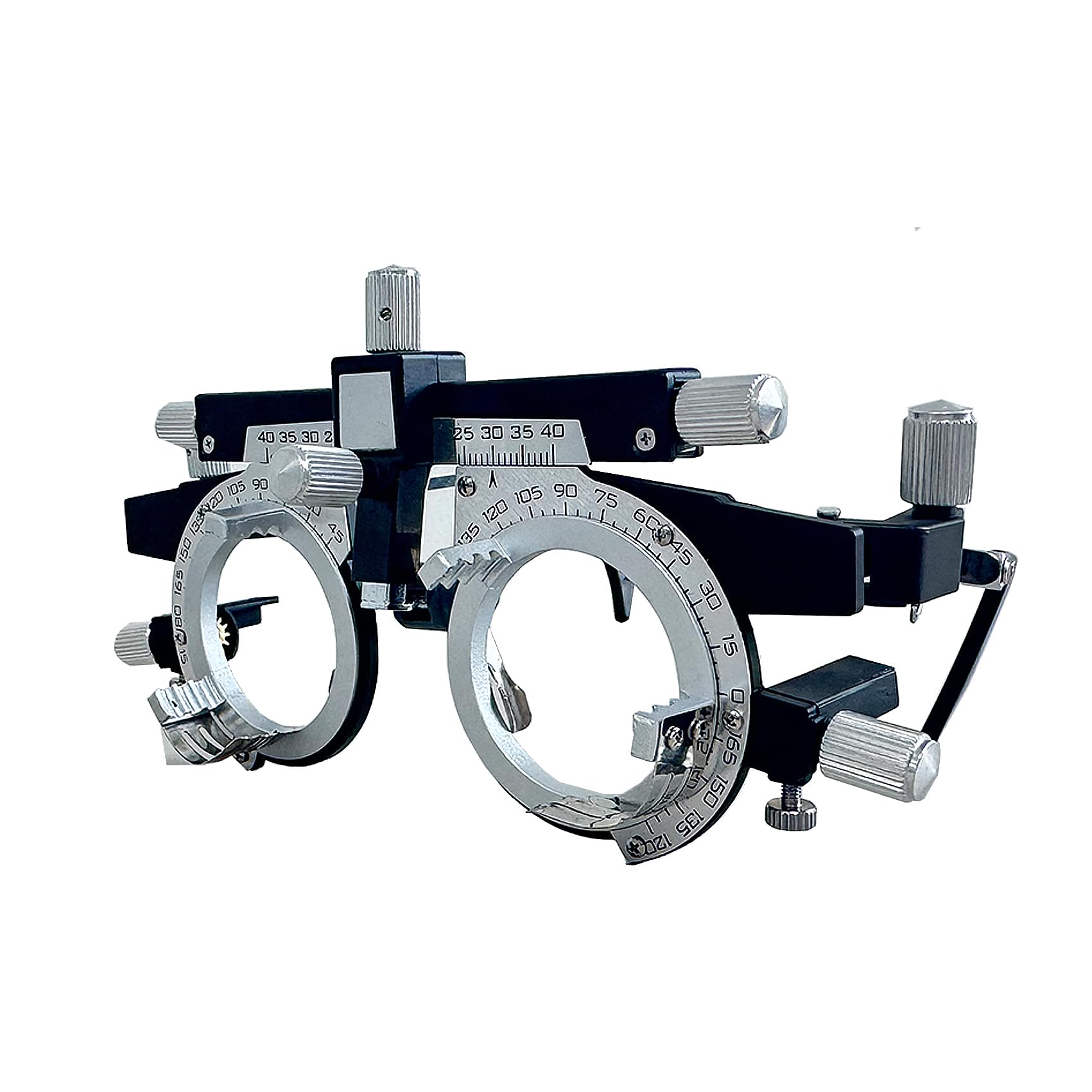 FocusVue Optical Trial Lens Frame Optometry Universal Fully Adjustable Optical Lightweight Trial Lens Frame for Optometry and Optician Glasses Testing and Fitting TF-P50L