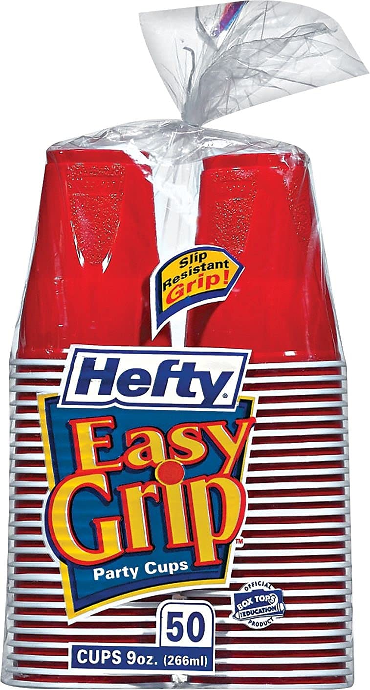 Hefty Easy Grip Party Cups, 9 oz. - 50 CT