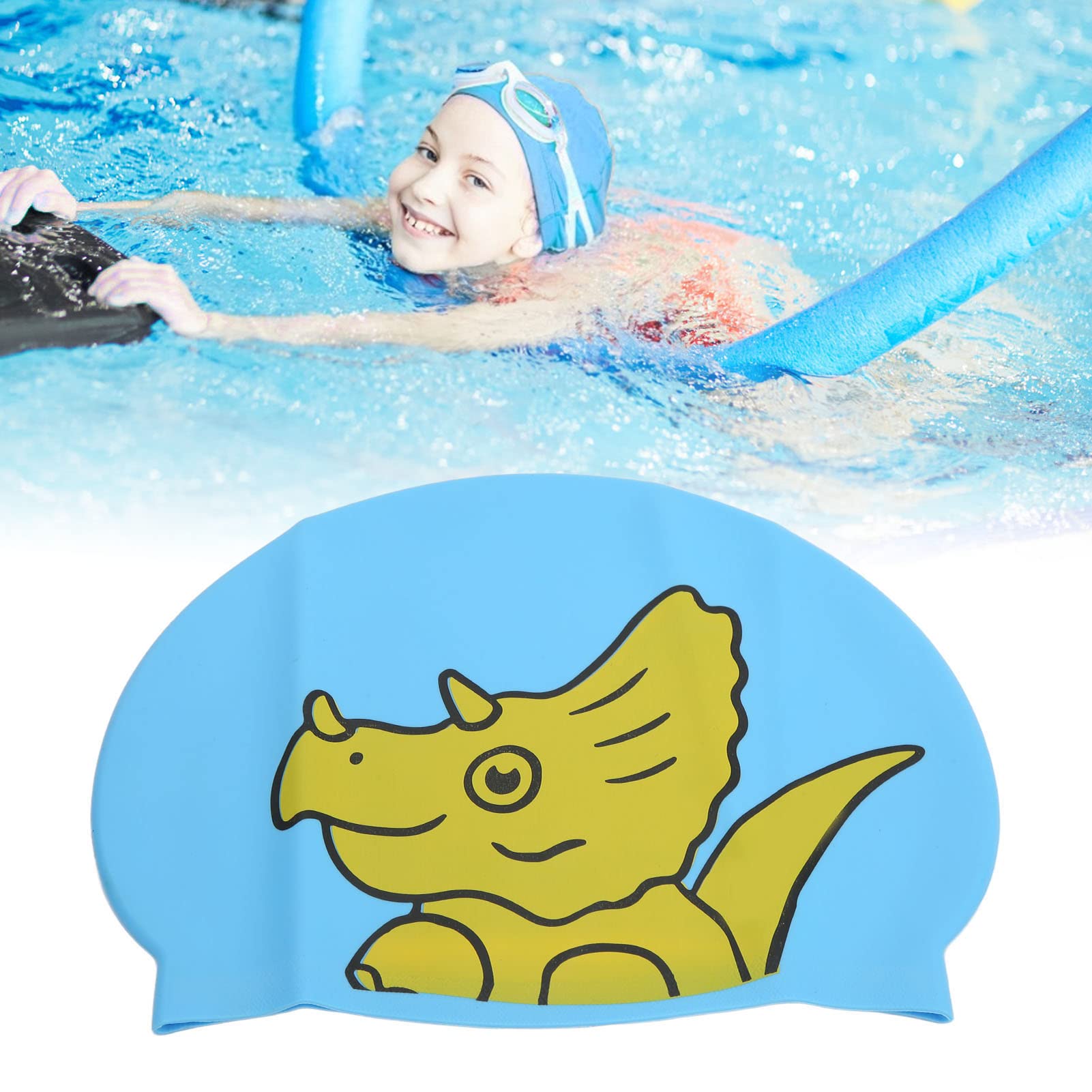 Bonnet De Bain Protection Oreille 3D Bonnet Bain Silicone Etanche Bonnet Natation Prot Ge Oreilles 3d Imperm Able Bonnet Piscine Avec Poches Anti Fuite Pour Les Oreilles Pour Femme Homme Enfant