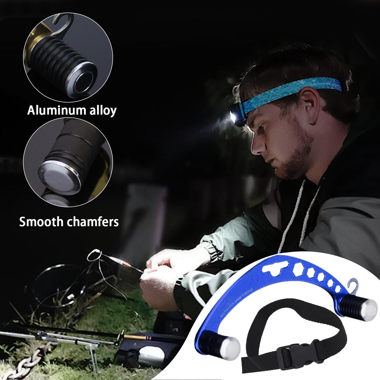 Herramienta Anudadora De Pesca Ligera Resistente Al Desgaste Portátil | Equipo De Atado Para Aparejos Herramientas De Pesca Portátiles Y Accesorios Para Pescadores Deportivos