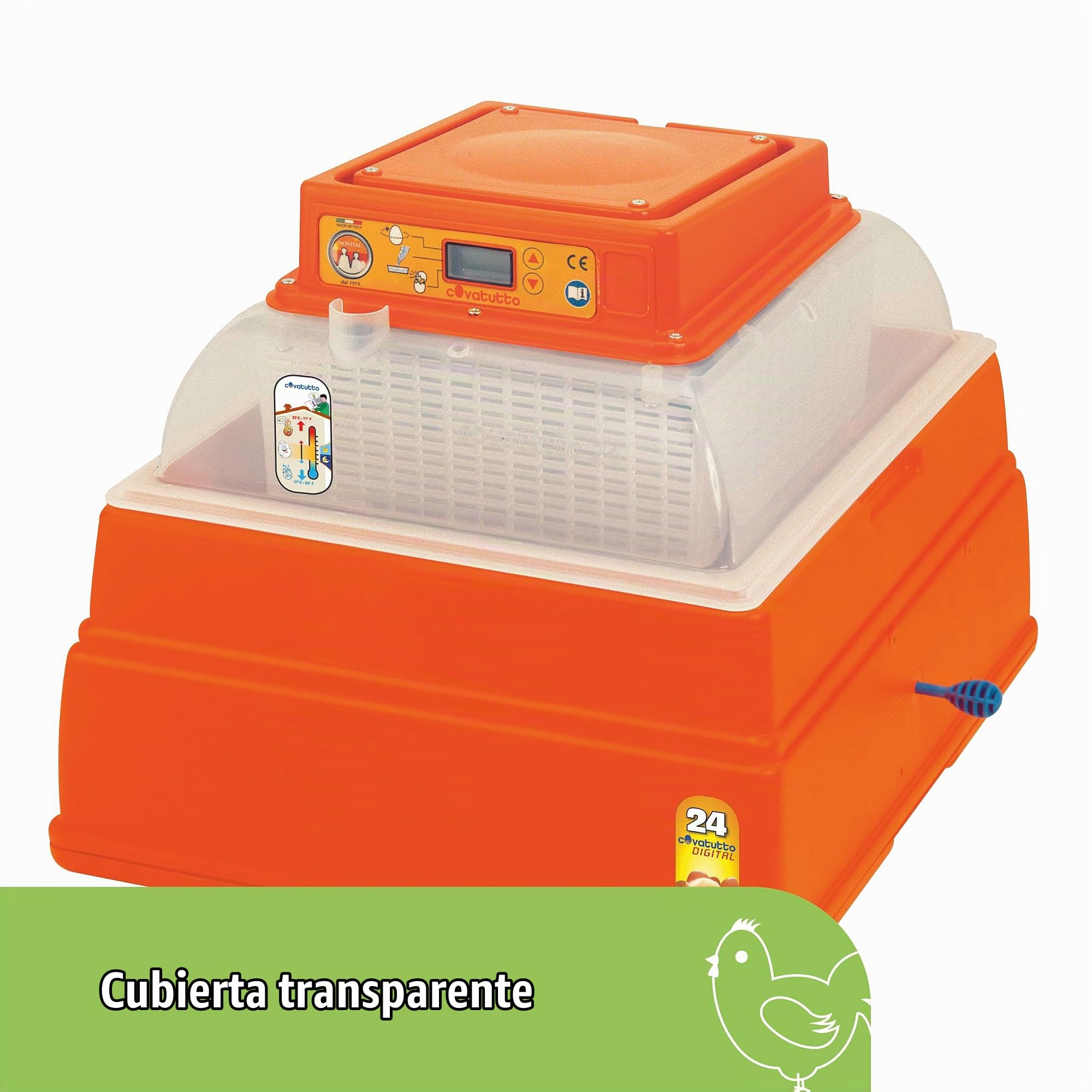 Incubadora automática Covatutto 24 digital