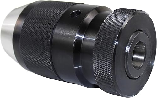 Miniatura 3 de HFS (R) Portabrocas sin llave autoapriete JT33 Montaje cónico de 3 mandíbulas para tornos máquina de perforación 1/32"-1/2" (0.039-0.512 in)
