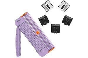 Firbon A4 Paper Cutter Bundle with 5 Blades