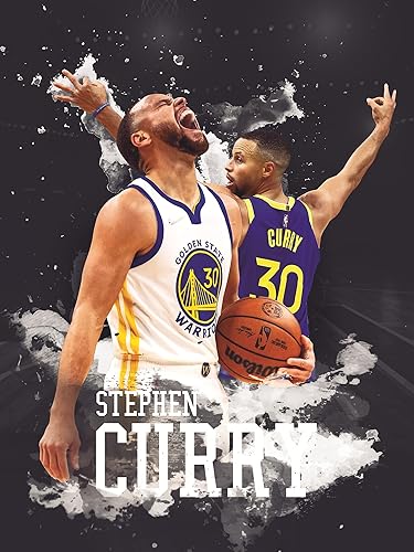 Print'N'Art Crea un ambiente inspirador con el juego de 1 póster de jugador de baloncesto de 12 x 16 pulgadas para decoración de habitación de disponible en Yaxa Venezuela