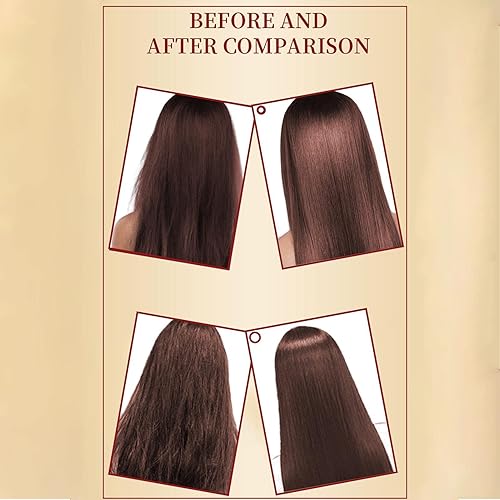 Miniatura 2 de Maani Champú de color para el cabello con aceite de coco, marrón oscuro, 16.9 fl oz, acción rápida instantánea, color de cabello de larga duración,