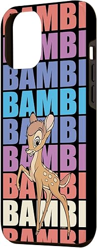 Miniatura 2 de Funda para iPhone 13 Pro Max Disney Bambi Name Stack Portrait