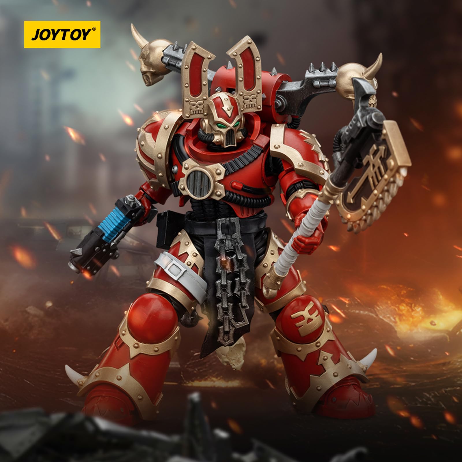Amazon.com: JOYTOY Warhammer 40k World Eaters, World Eaters Khorne