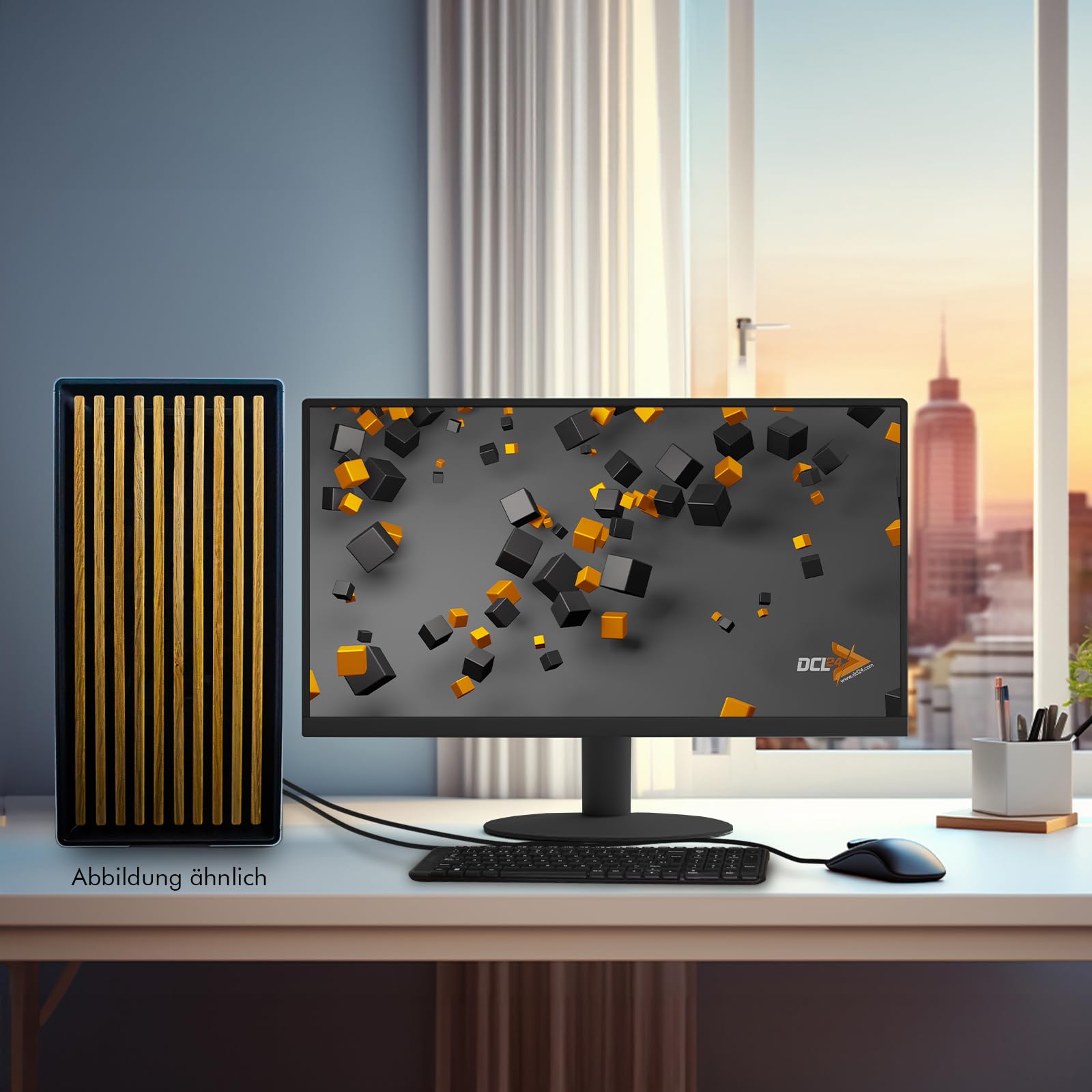 CAD Workstation PC Intel Core i9-14900KF, GeForce RTX 5070 Ti 16GB, 32GB DDR5 RAM, 1TB NVMe SSD, Windows 11 Pro, WLAN, Business Desktop