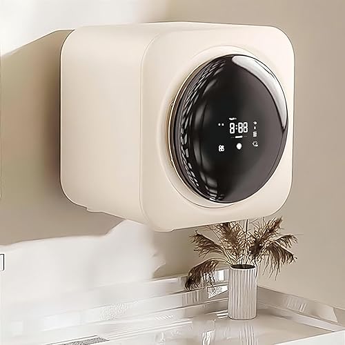 Lavadora y secadora de ropa portátil, 3.5 L, mini secadora de ropa con pantalla táctil LCD, bañera de acero inoxidable para apartamento, hogar,