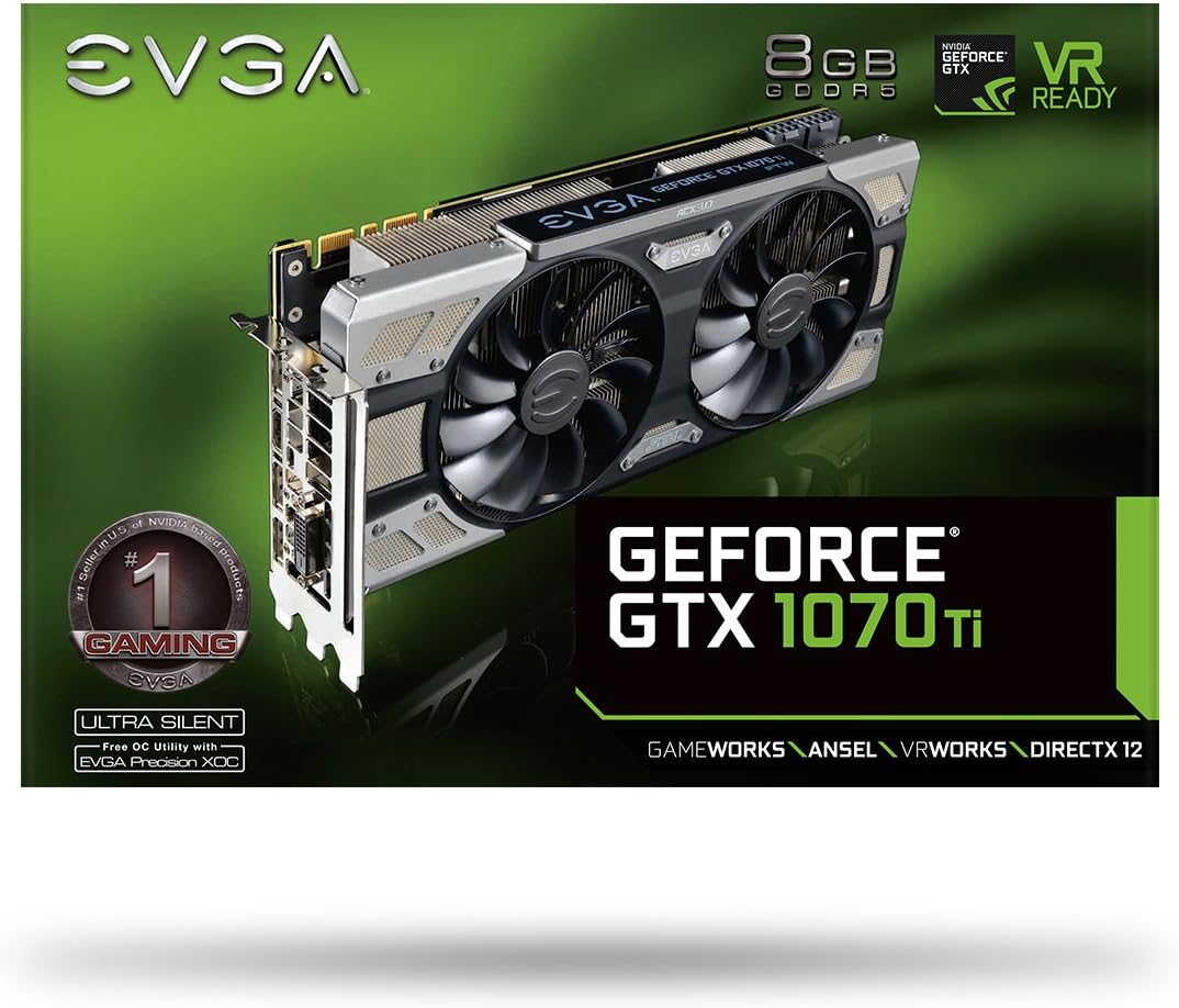 کارت گرافیک EVGA GeForce GTX 1070 8 GB GDDR5