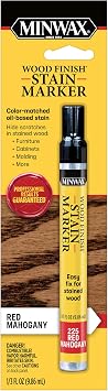 Minwax Wood Finish Stain Marker, Red Mahogany, .33 oz