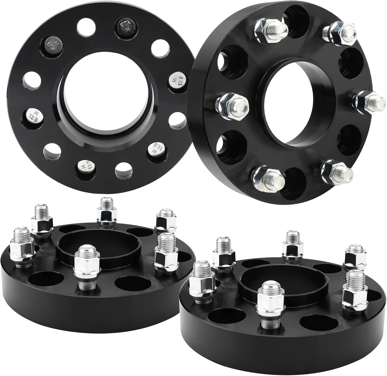 Autopartsclub 1/2" Wheel Spacers 6x5.5 – 4pc For Chevy Silverado, Tahoe, GMC