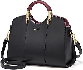 Cnoles Satchel Bag for Women Fashion Leather Ladies Top Handle Tote Shoulder Bag Purses and Handbags