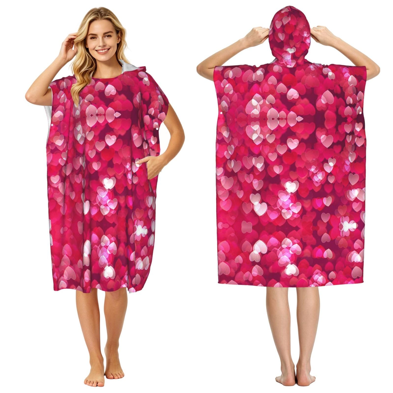 Peignoir à langer en microfibre ultra léger pour natation et surf adulte