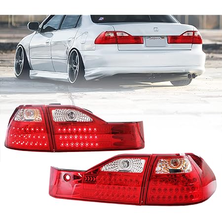 Find 98-02 ACCORD 2/4DR JDM BLACK HEADLIGHTS LAMPS LIGHTS LEFT RIGHT In - Foto 7