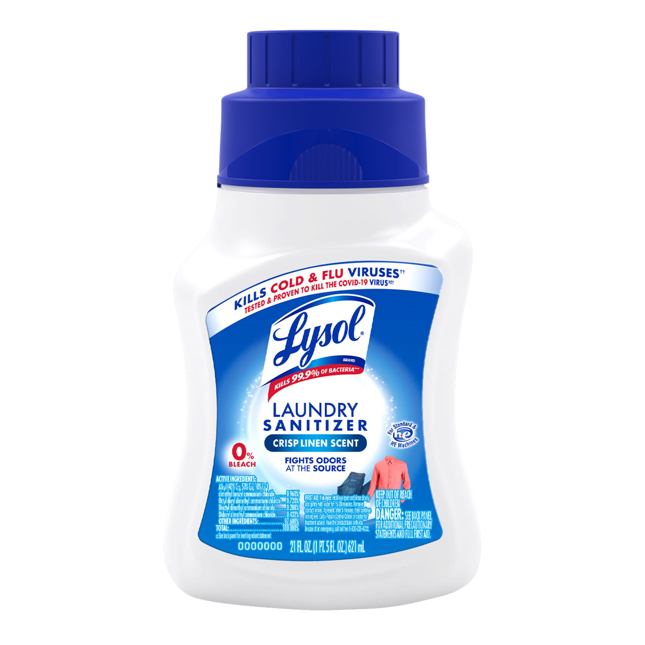 Lysol Laundry Sanitizer Crisp Linen - Image 1