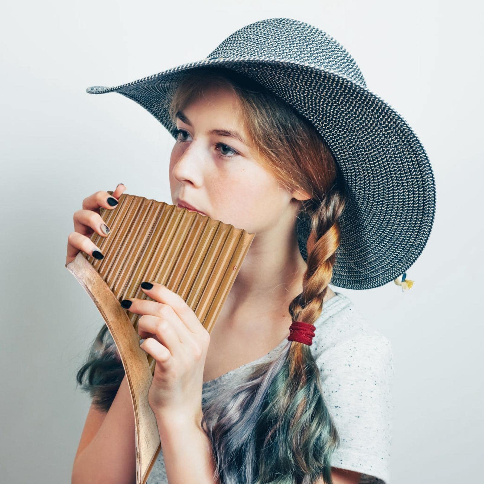 Flûte à pan en Bambou à 15 Tubes - Clé en Sol - Musique Traditionnel Chinois - Musique Traditionnel - Flûte à Main Gauche/Droite - Instrument à Vent en Bois | Chinois - Musique Traditionnel - Flûte à Main Gauche/Droite - Instrument à Vent en Bois