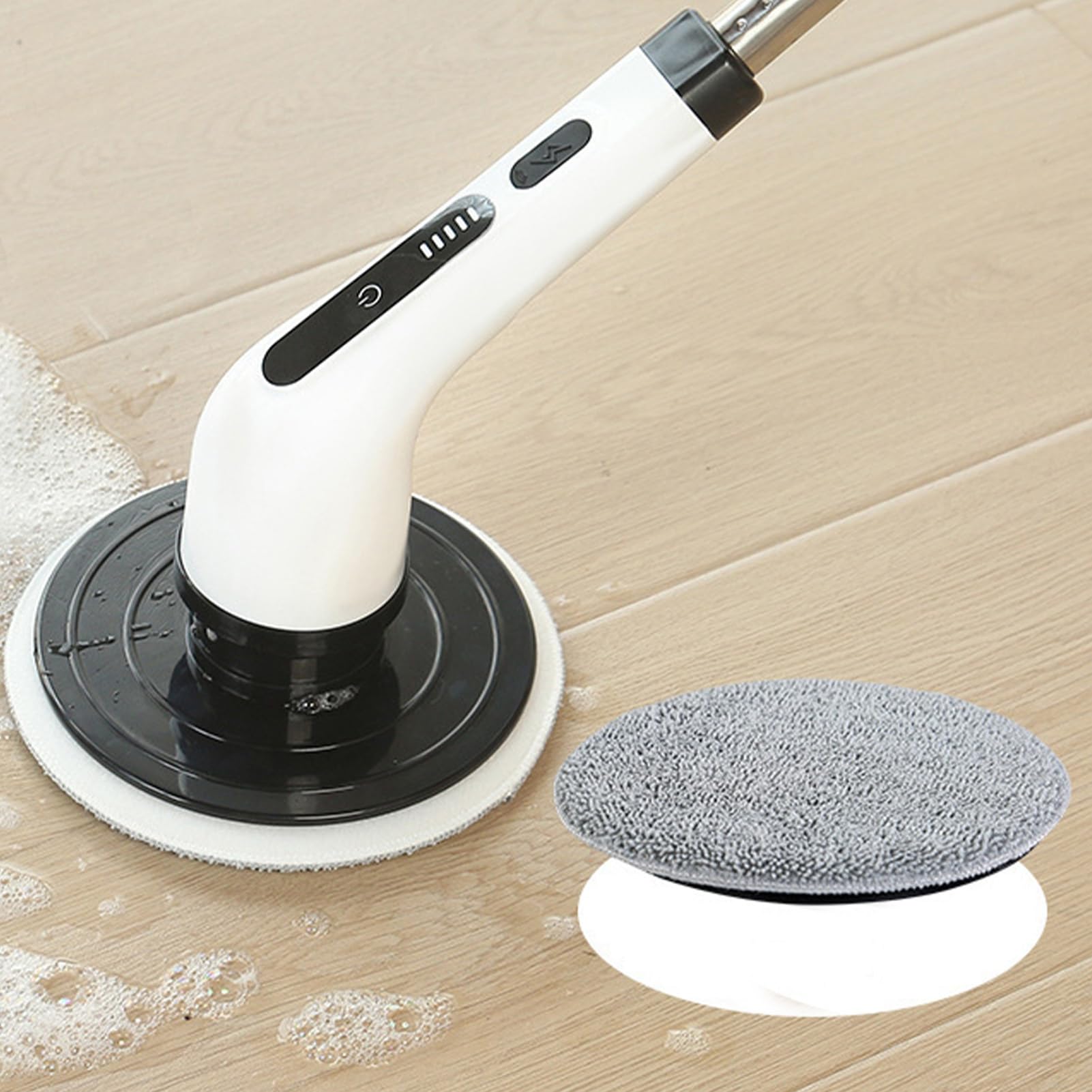 Cepillo Eléctrico para La Limpieza Cepillo Eléctrico De Inalámbrico | Eliminador De Manchas Difíciles Para Baño Cocina Fregadero Inodoro Bañera Suelo Azulejo Lechada