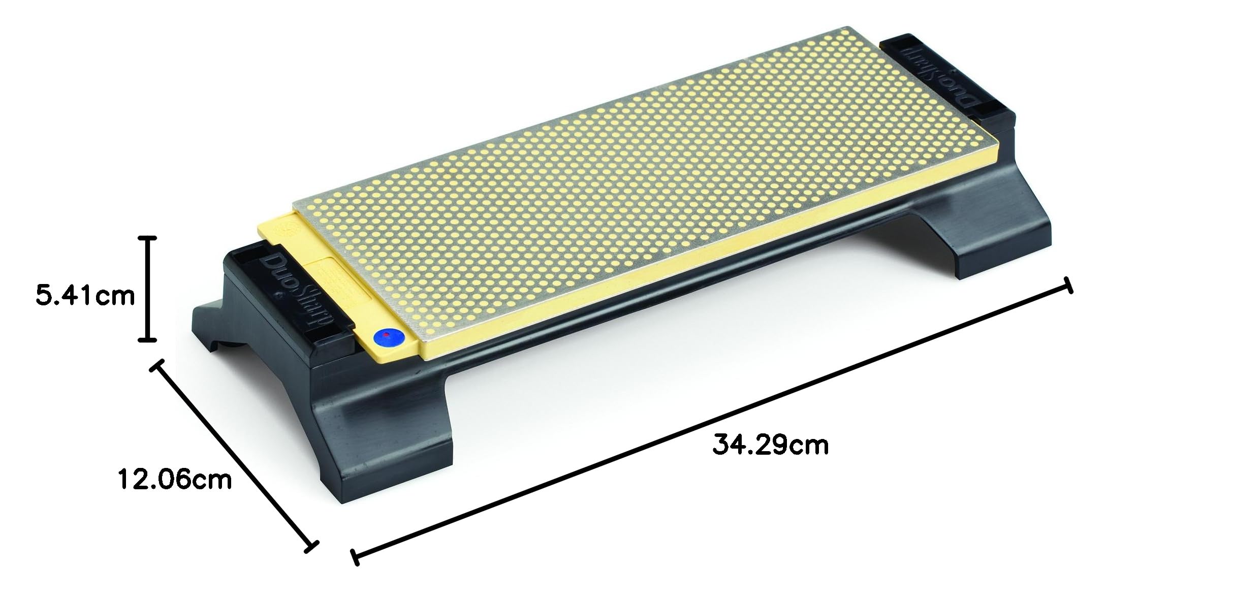 DMT Duo Sharp piedra de afilar grueso/Extra fina con Socket, 25,4 cm/10 pulgadas, 1 pieza, w250ec de WB