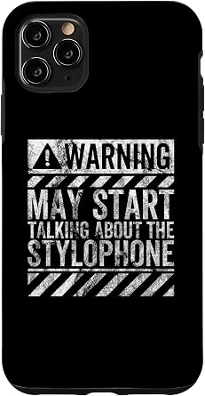 iPhone 11 Pro Max Funny Warning Sign May Start Talking About Stylophone Case