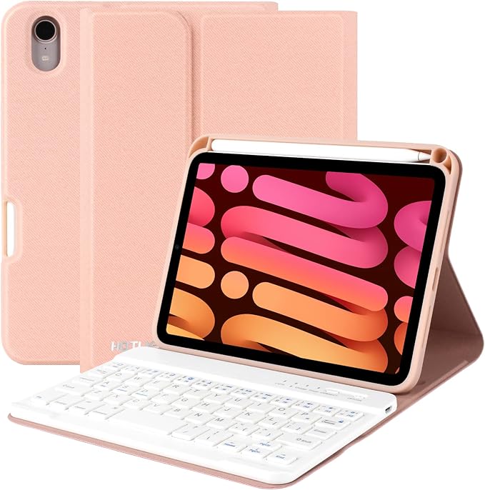 HOTLIFE iPad Mini 6 Keyboard Case 2021Keyboard for iPad Mini 6th