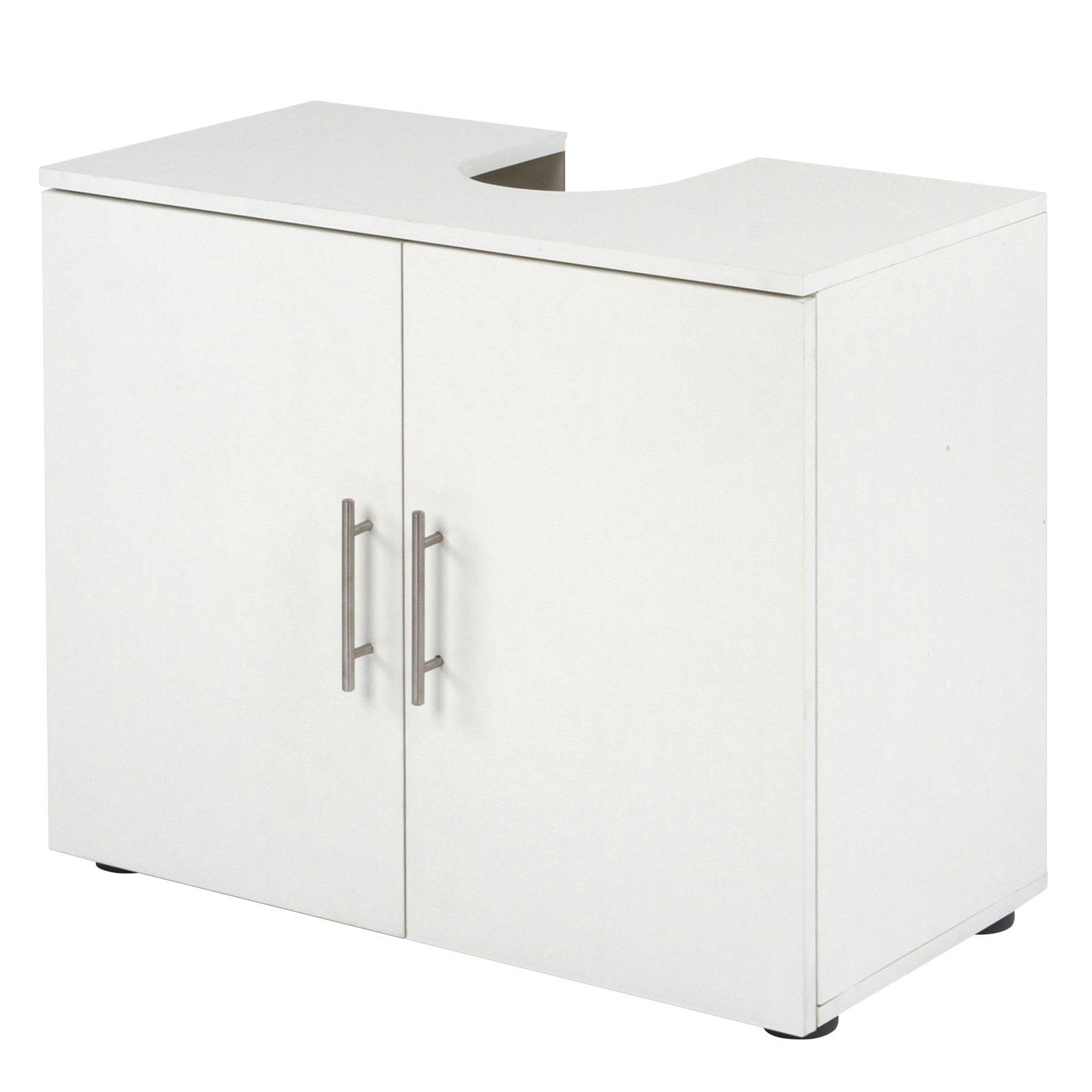 Aquamarin Under Sink Bathroom Double Door with 2 Shelves