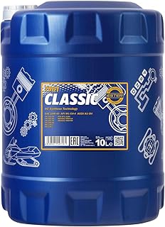 MANNOL Huile moteur ContiClassic 10W-40 Huile en partie synthétique Huile ACEA A3/B4 API CH-4 API SN 10 L
