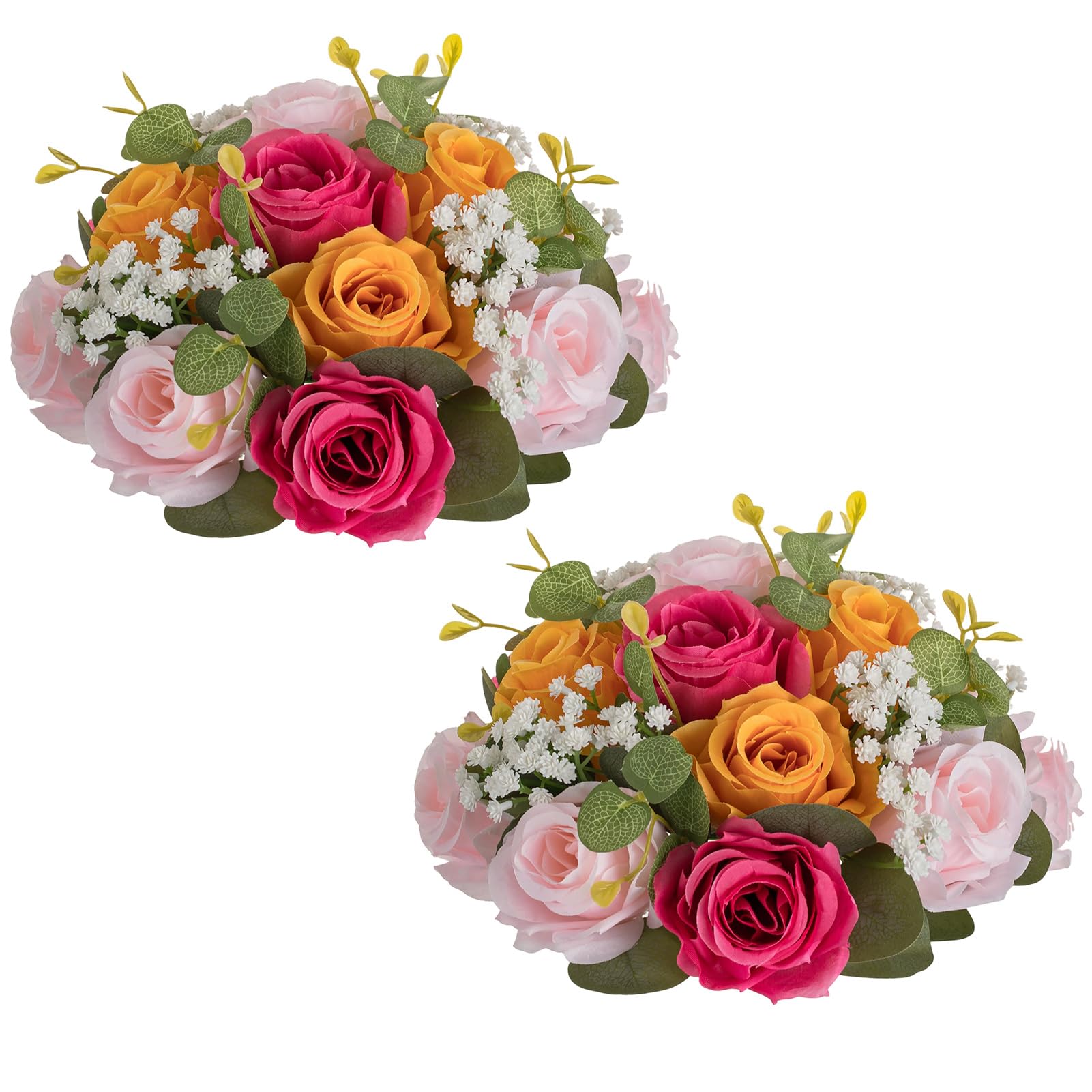 NUPTIO Hot Pink Rose Balls