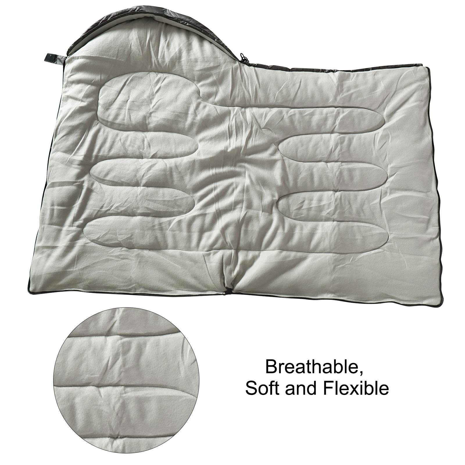 Sparkfire Saco de dormir para perro, impermeable, grande, portátil, con bolsa de almacenamiento, para interiores y exteriores, cálido, camping, senderismo, mochila