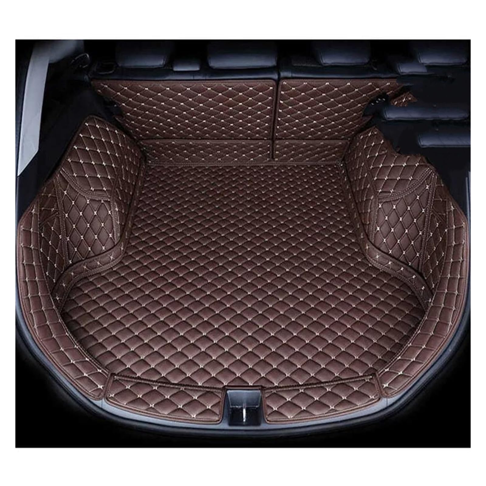 Tapis de coffre Mercedes GLC 2016-2025 doublure protection café - 5
