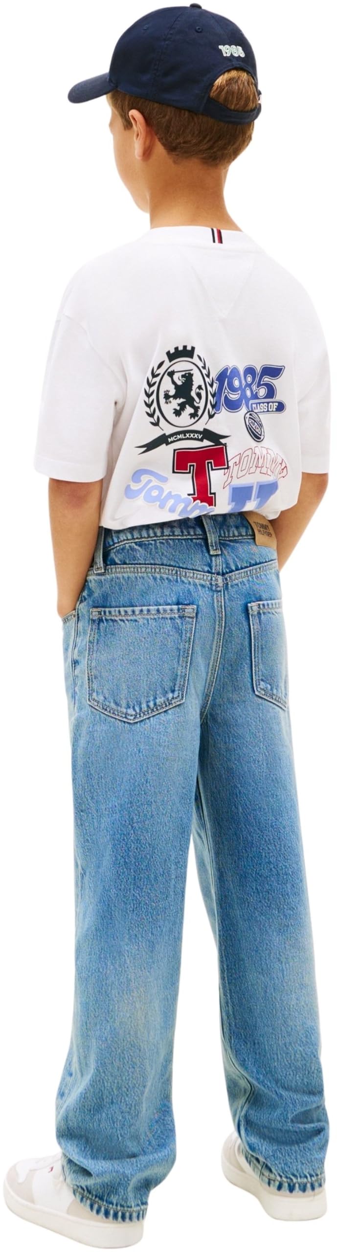 Tommy Hilfiger Jungen Jeans Relaxed Mid Blue Jeans Kb0kb10401