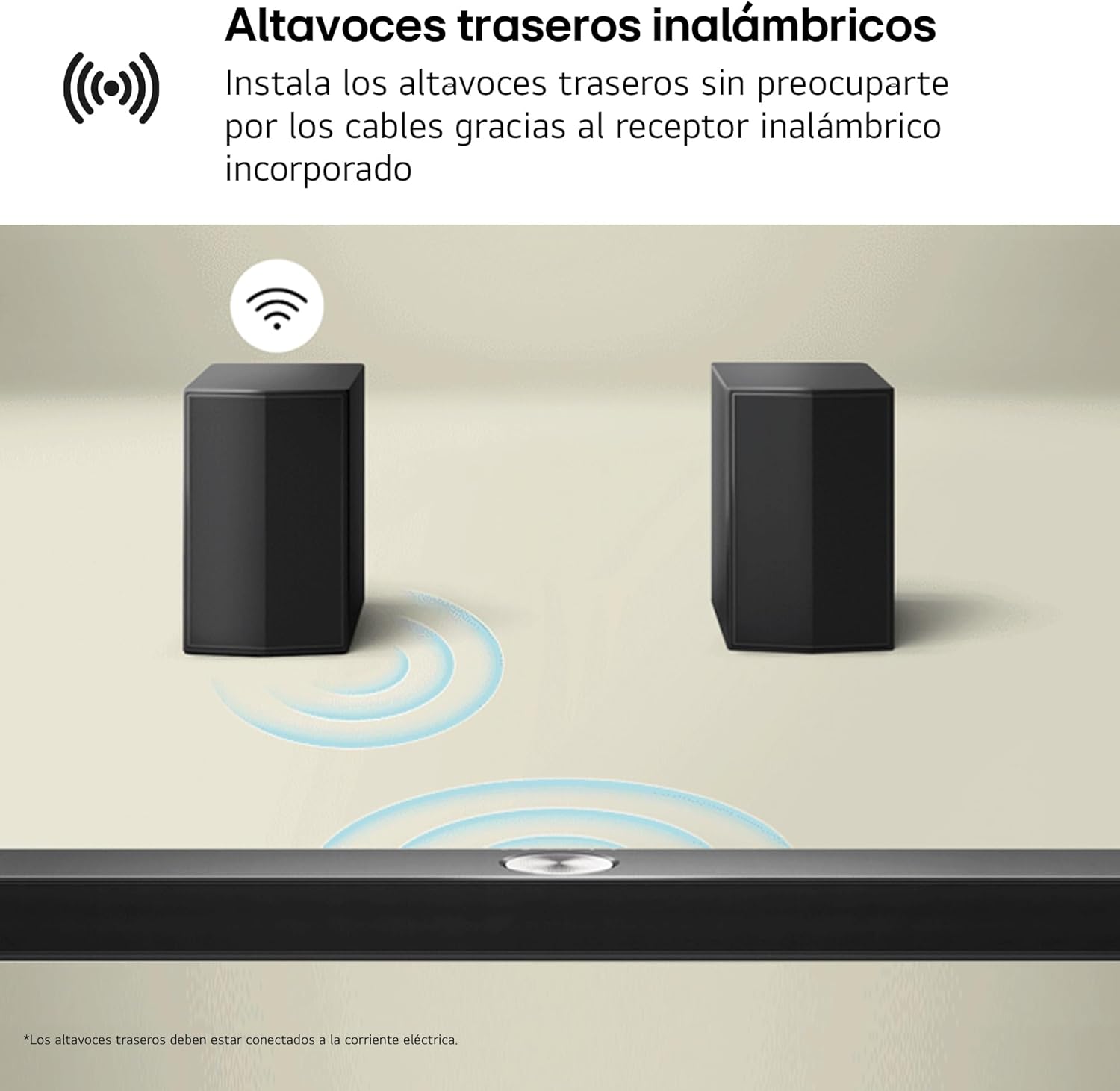 LG DS60TR – Barra de Sonido, Bluetooth, 440W, 5.1 Canales con Subwoofer, Altavoces Traseros, Dolby Digital, DTS Digital Surround, Negro 7