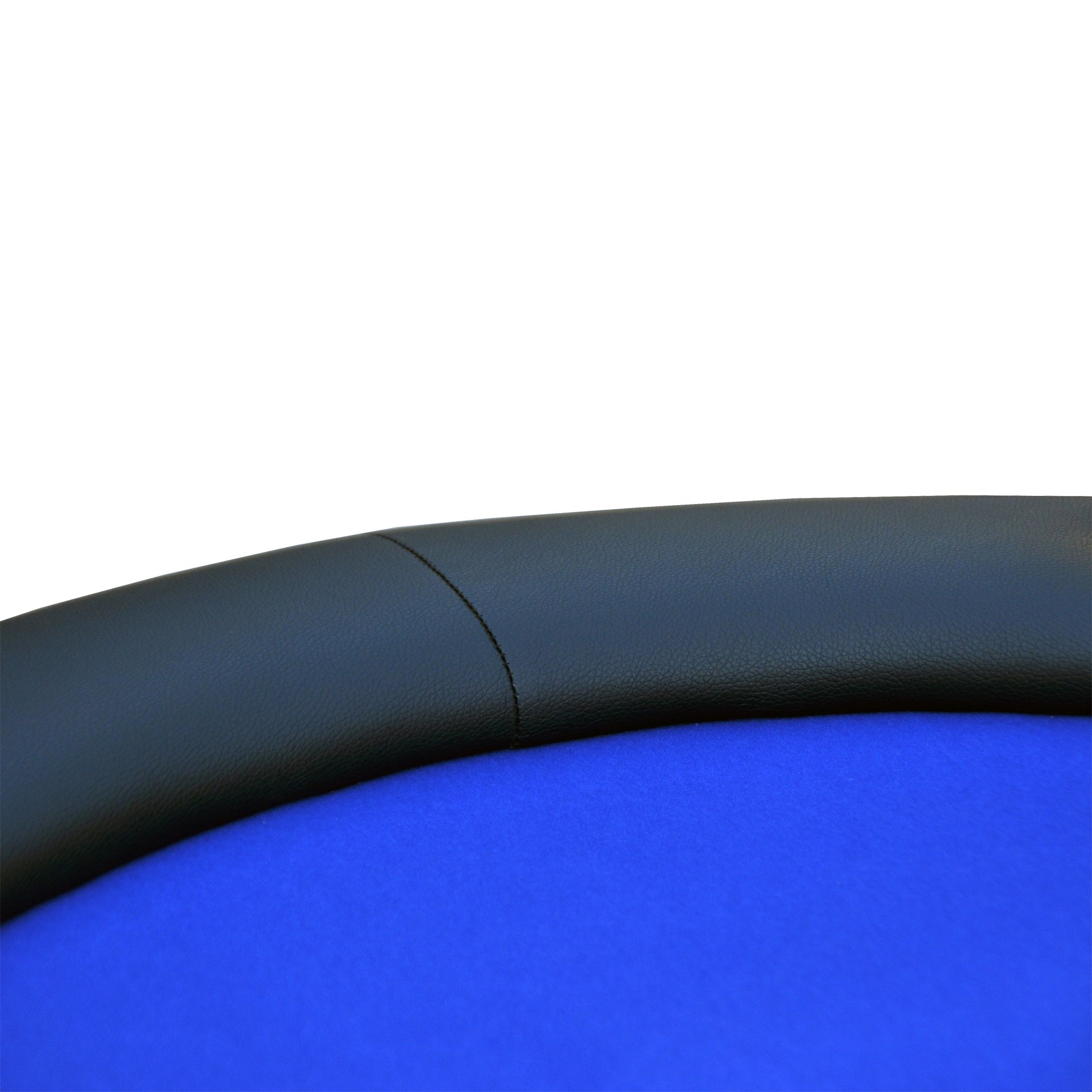 CHARMMA 73inch Oval Light Series Green Felt Foldable Casino Game Poker Table