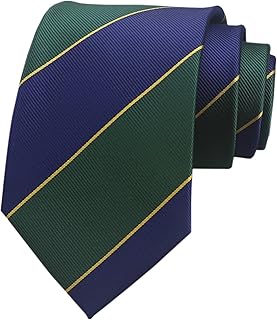 Men's Striped Patterned Tie Polka Dots Jacquard Formal Designer Neckties