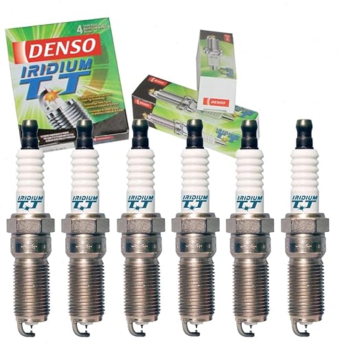 6 bujías DENSO Iridium TT compatibles con Ford F-150 3.5L 3.7L V6 2011-2016