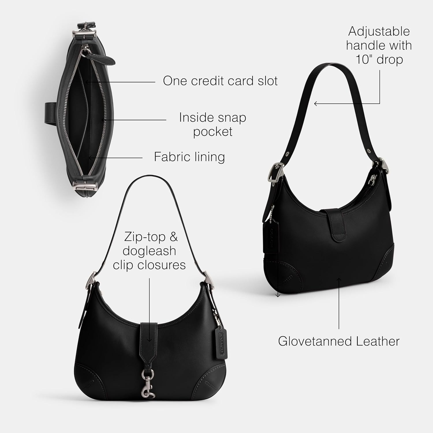 COACH Hamptons Hobo - Image 3