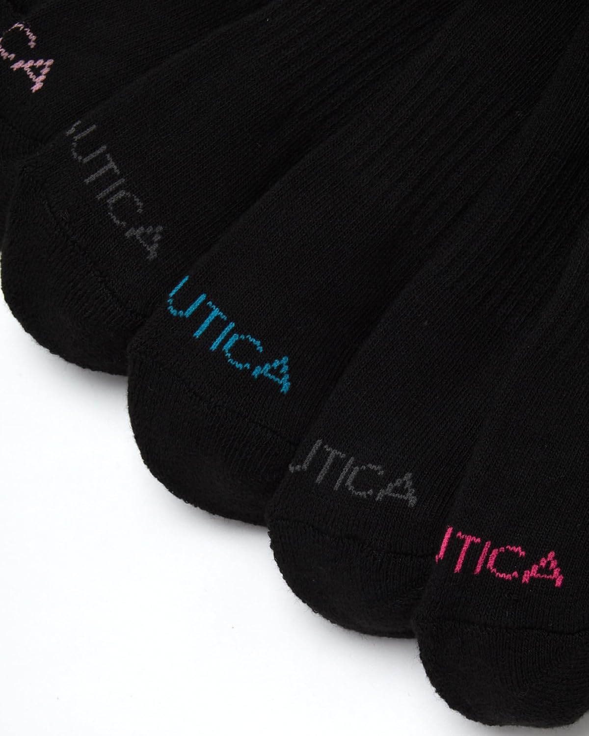 Nautica Womens Quarter Socks - 6 Pack Cushioned Moisture Wicking Athletic Socks for Women for Gym, Running, Sports (4-10) - Image 6