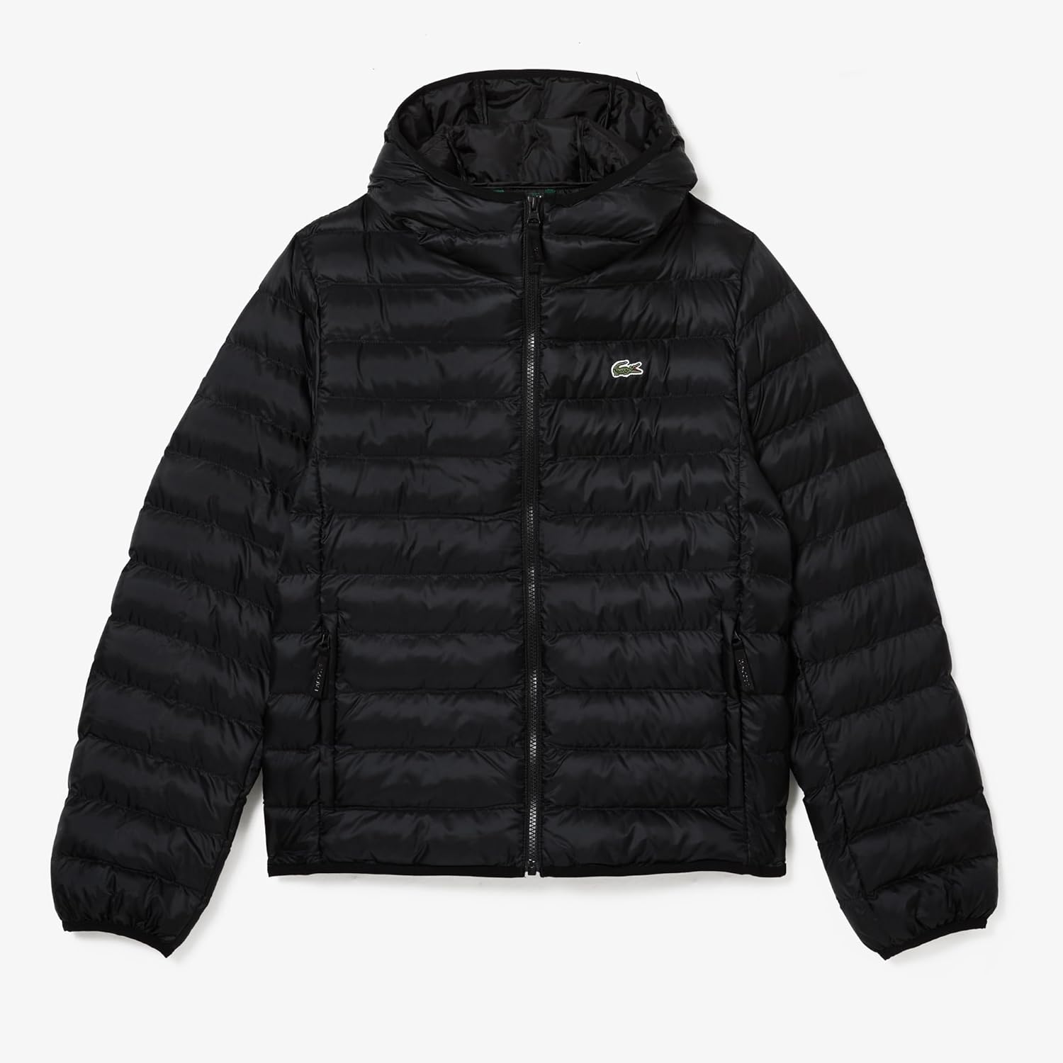 Lacoste mens Quilted Hooded Puffed Jacket