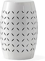 Vista 1 de Christopher Knight Home Lilac Outdoor - Mesa auxiliar de hierro de 12 pulgadas, color blanco