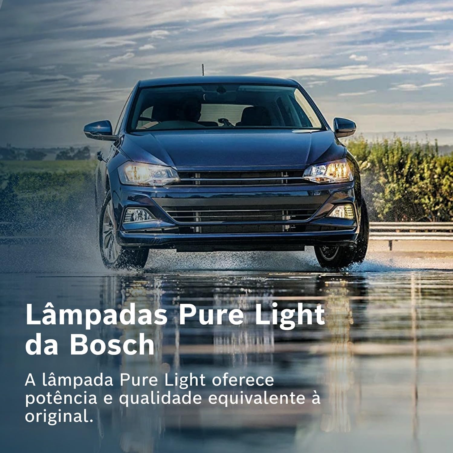 Bosch Lâmpada de Farol H11 Bosch Pure Light - 12V 55W