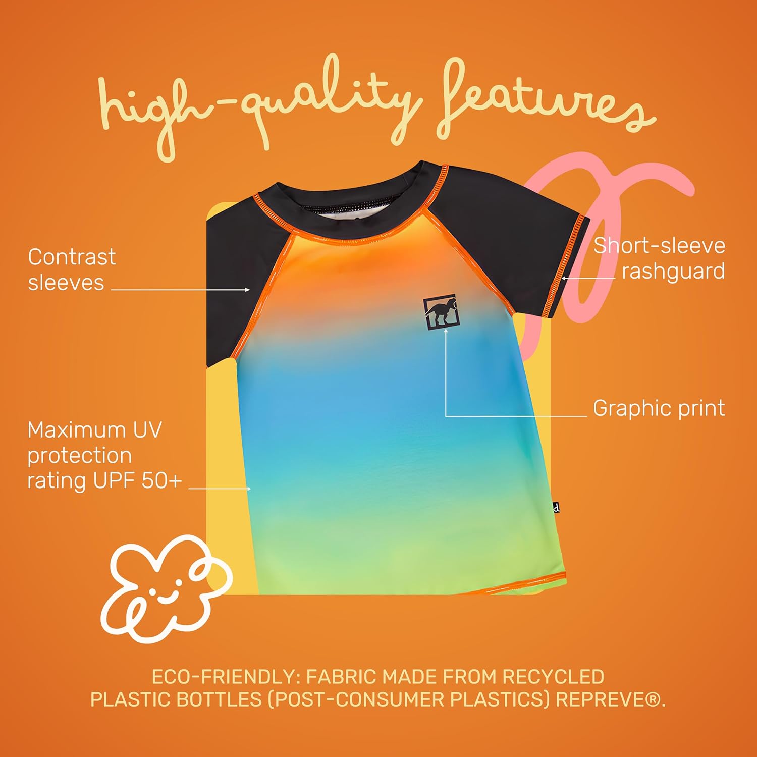 Deux par Deux Boy Rashguard