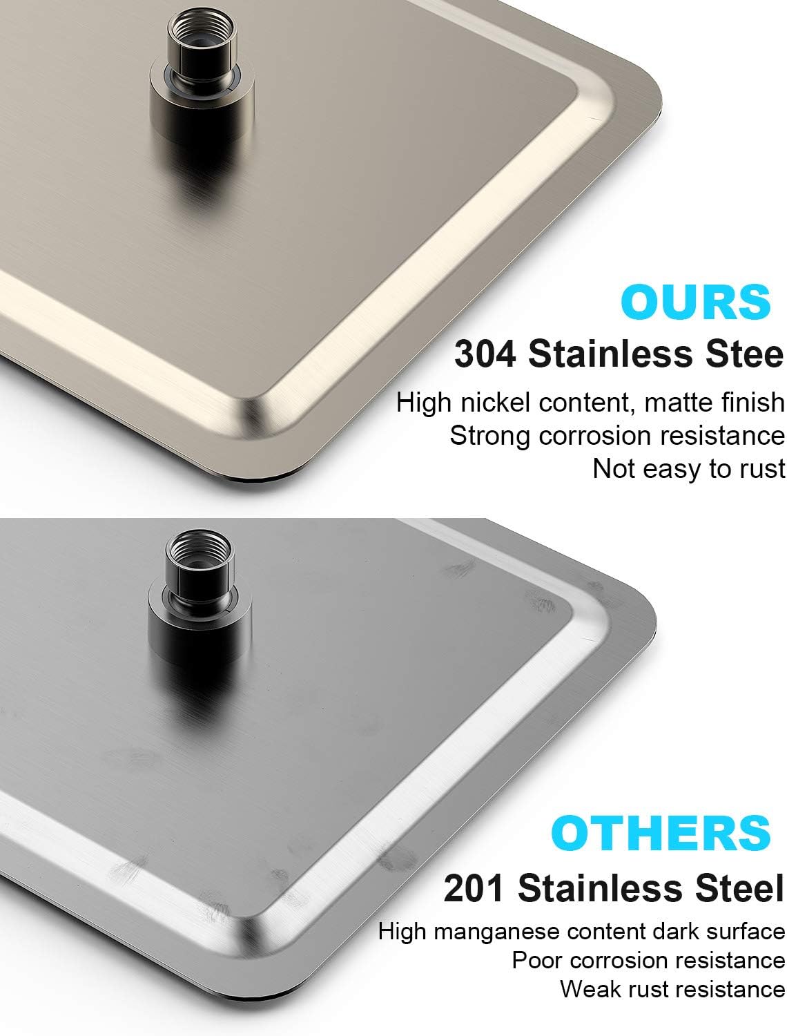 Top Brands EMBATHER Shower System -Brushed Nickel Shower Faucet Sets with 10 Rain Shower Head For Bathroom, Wall Mount Square Shower Combo Set for Bathroom (Contain Shower Valve and Trim) Black Friday - 40% OFF EMBATHER Shower System -Brushed Nickel Shower Faucet Sets with 10 Rain Shower Head For Bathroom, Wall Mount Square Shower Combo Set for Bathroom (Contain Shower Valve and Trim)