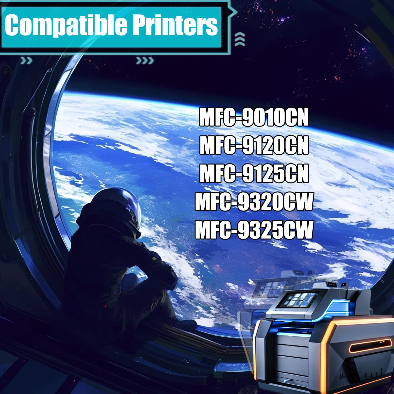 Replacement Parts Transfer Belt Unit BU-200CL Compatible with Brother MFC-9010CN MFC-9120CN MFC-9125CN MFC-9320CW MFC-9325CW Printers, Contains Chip and Clear Printing (1 Set)