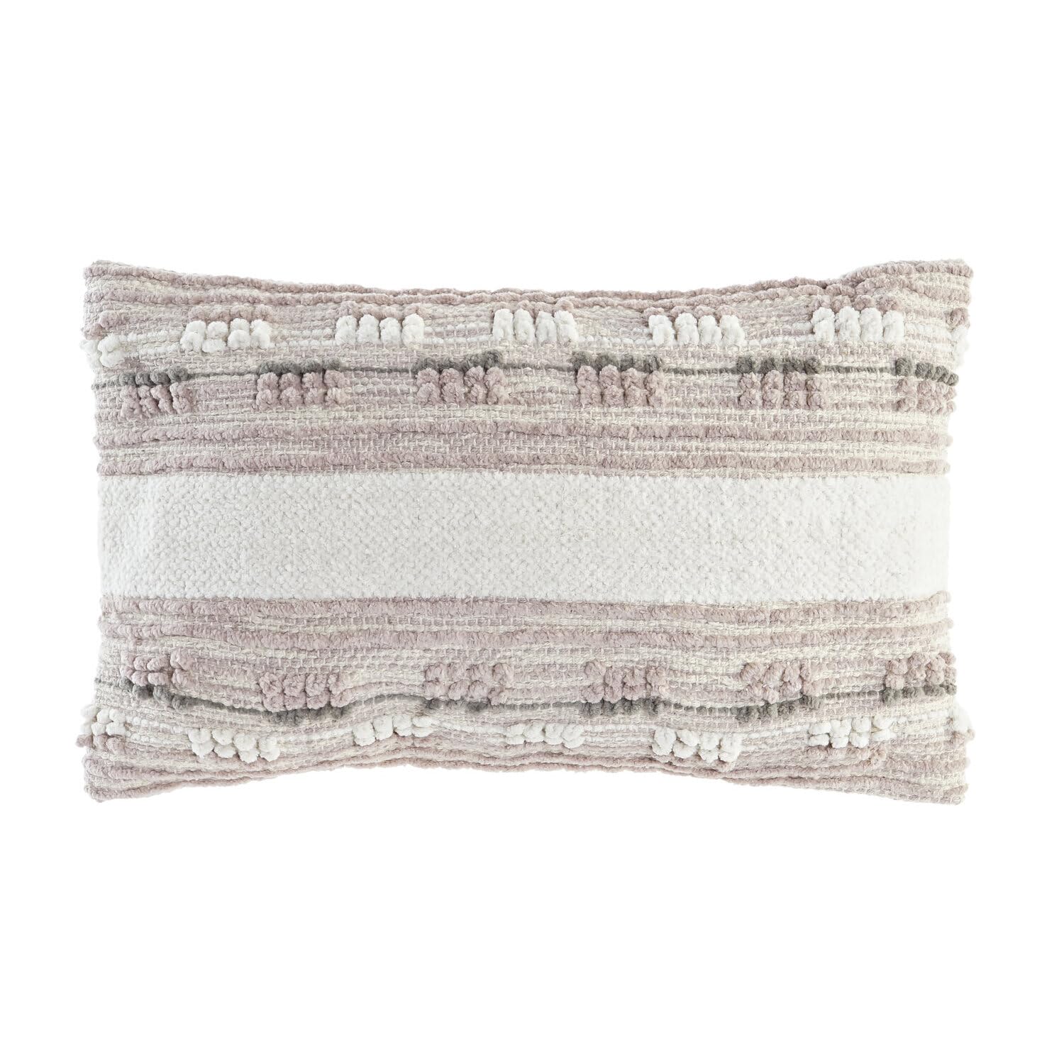 Coussin en coton multicolore 50x30 cm idéal pour décorer votre canapé